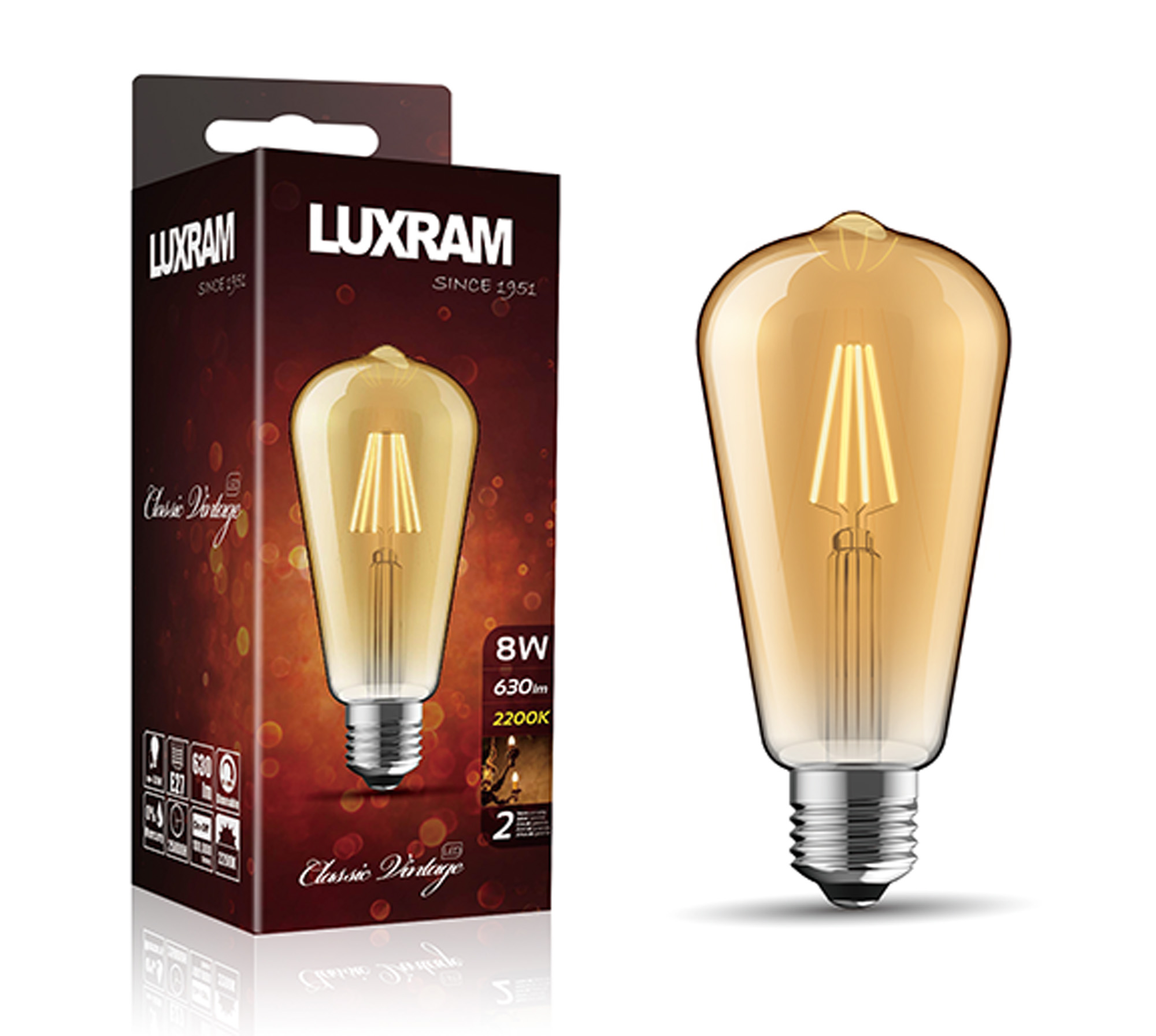 Value Vintage LED Lamps Luxram Vintage Value Vintage LED Lamps Luxram Vintage